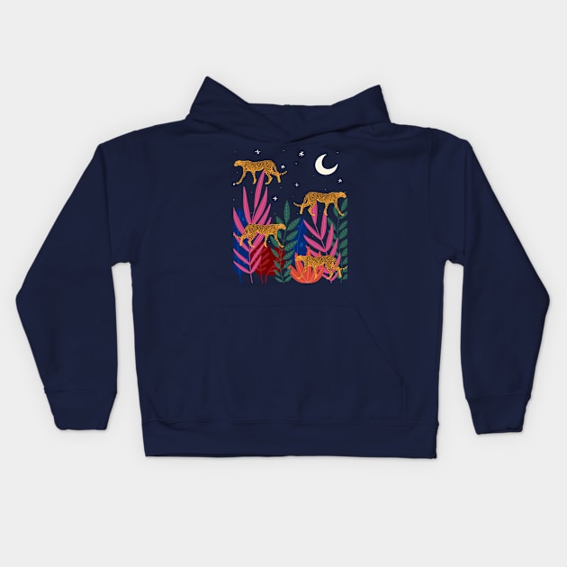 The Cheetah Kids Hoodie by Shreyasi